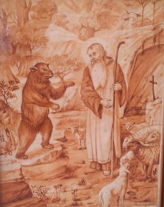 I SANTI DELLA NOSTRA VALLE - SAN FIORENZO (Eremita circa il 516) - VALLE FRAZIONE DI PRECI
