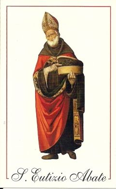 Preghiera a S. Eutizio Abate - VALLE FRAZIONE DI PRECI